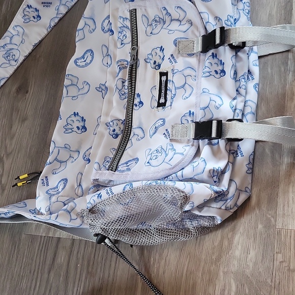 Bag l Asian mall brand l Lola l blue pattern l bag l travel over night bag - Picture 13 of 14